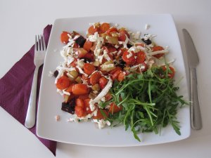 téli sült zöldségek